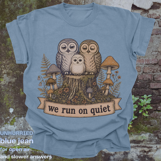 we run on quiet.