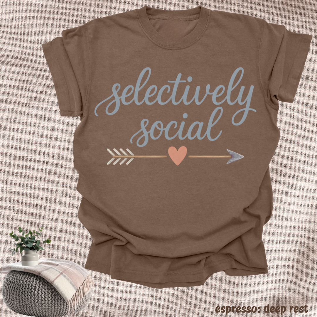 selectively social.