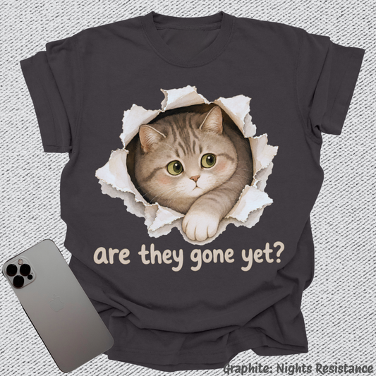 are they gone yet?