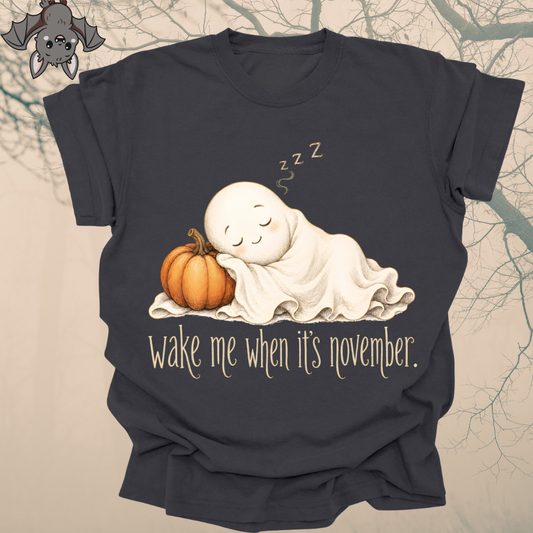 wake me when it's november.