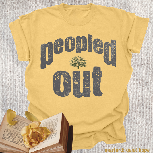peopled out.
