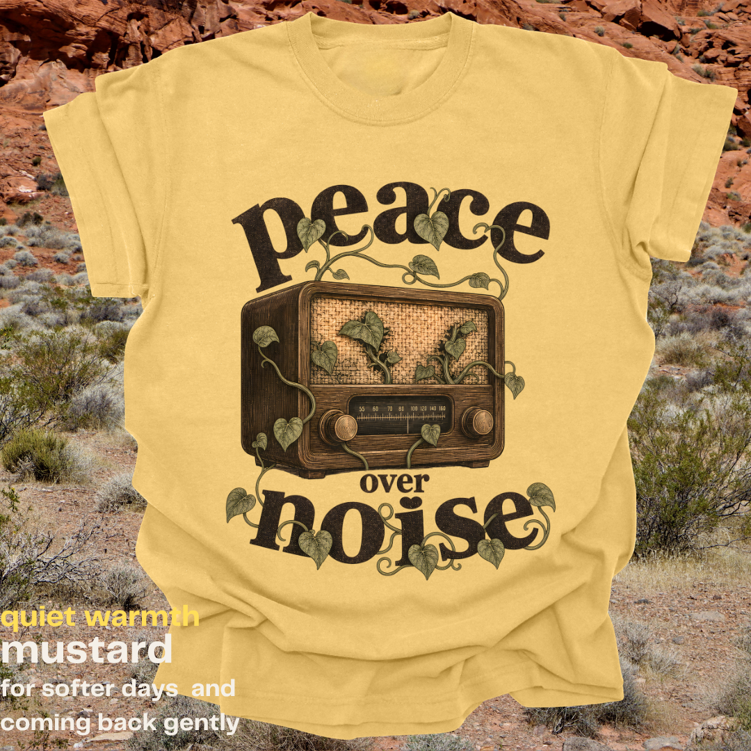 peace over noise