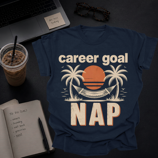 career goal: nap.