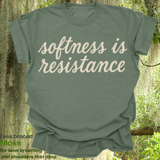 softness is resistance