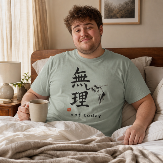 not today. (japanese)