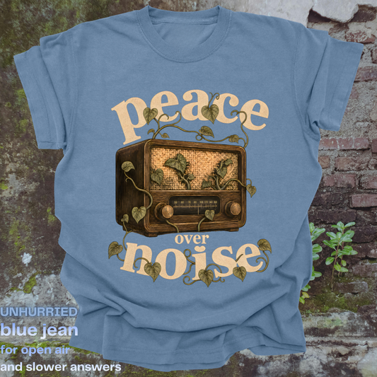 peace over noise
