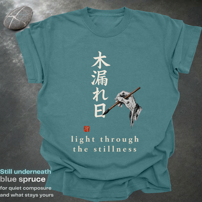 light through the stillness.
