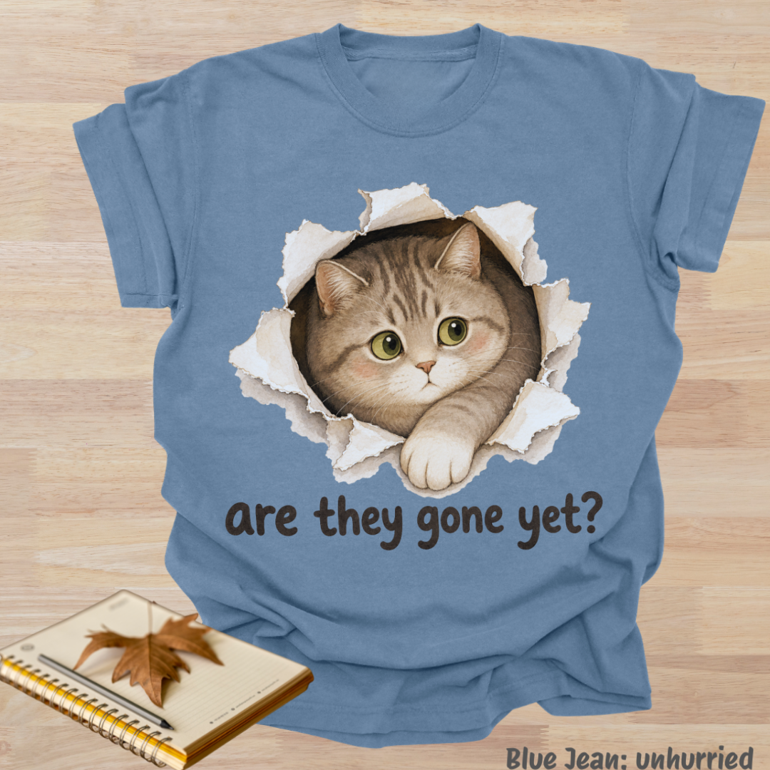 are they gone yet?