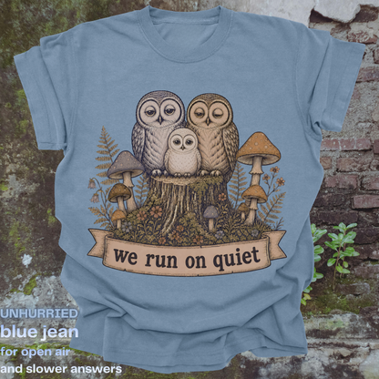 we run on quiet.