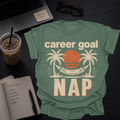 career goal: nap.