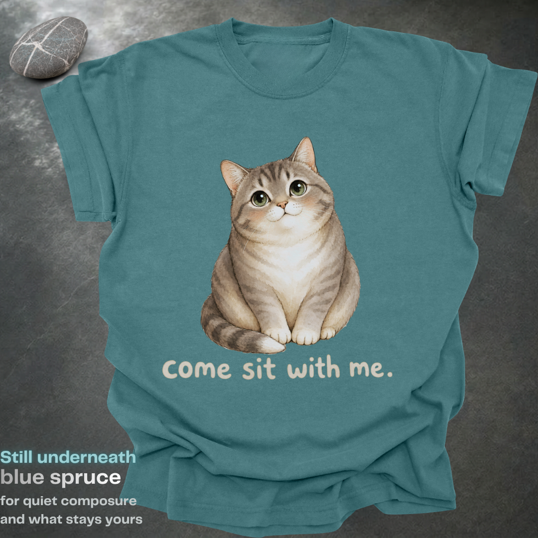 come sit with me.