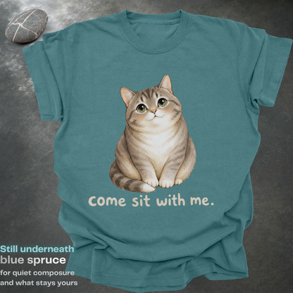 come sit with me.