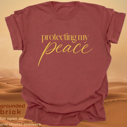 protecting my peace.