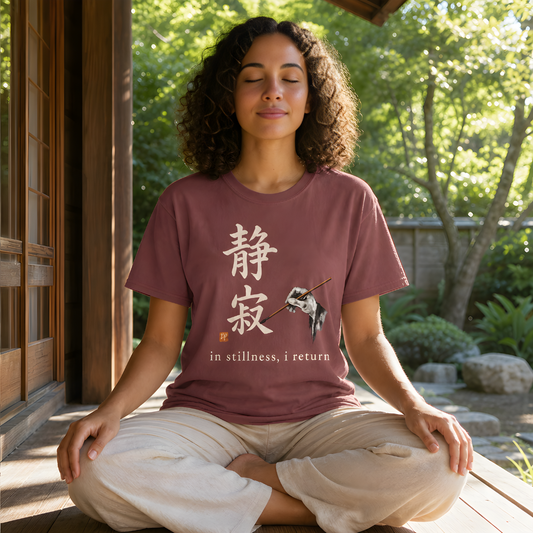 in stillness i return.