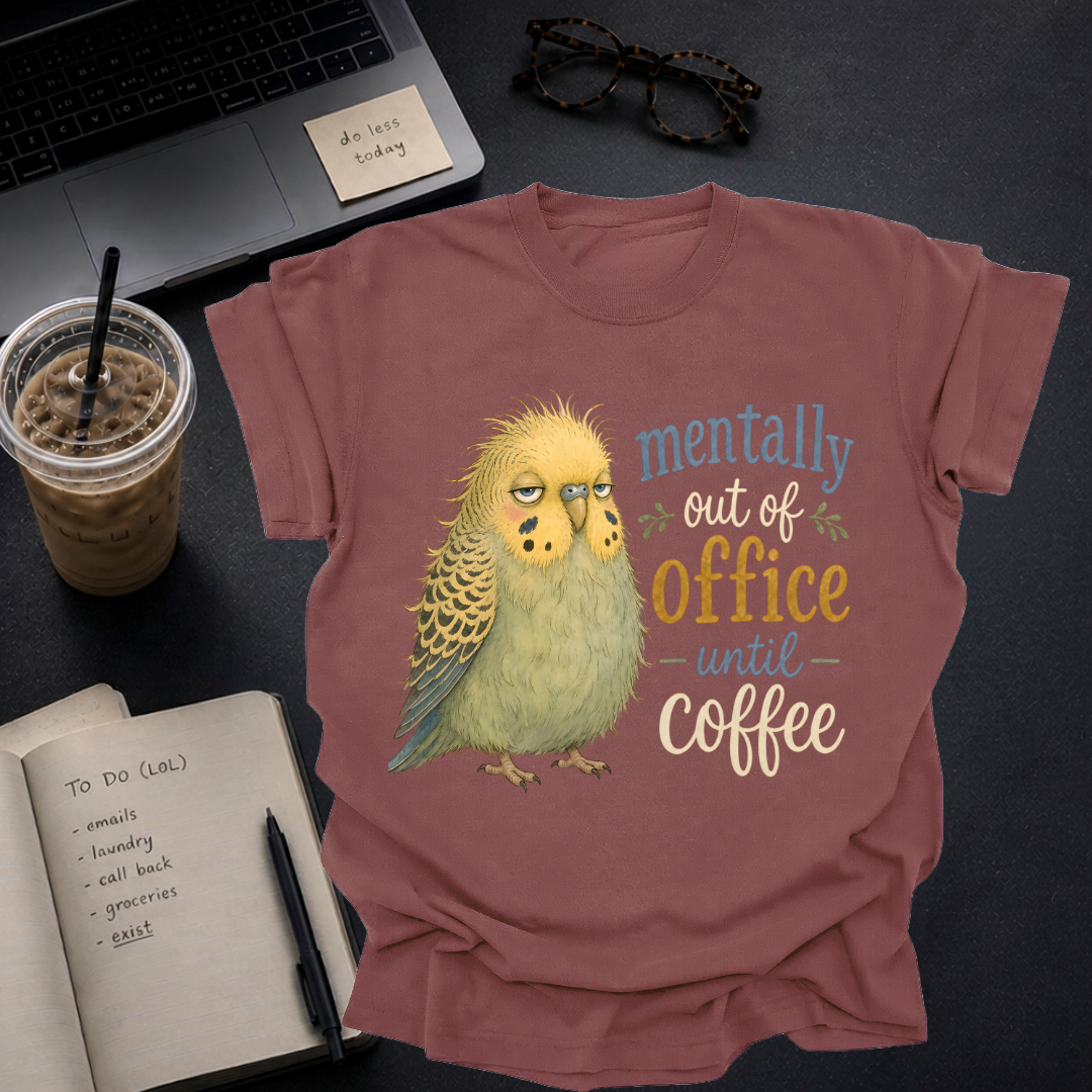 mentally out of office until coffee.
