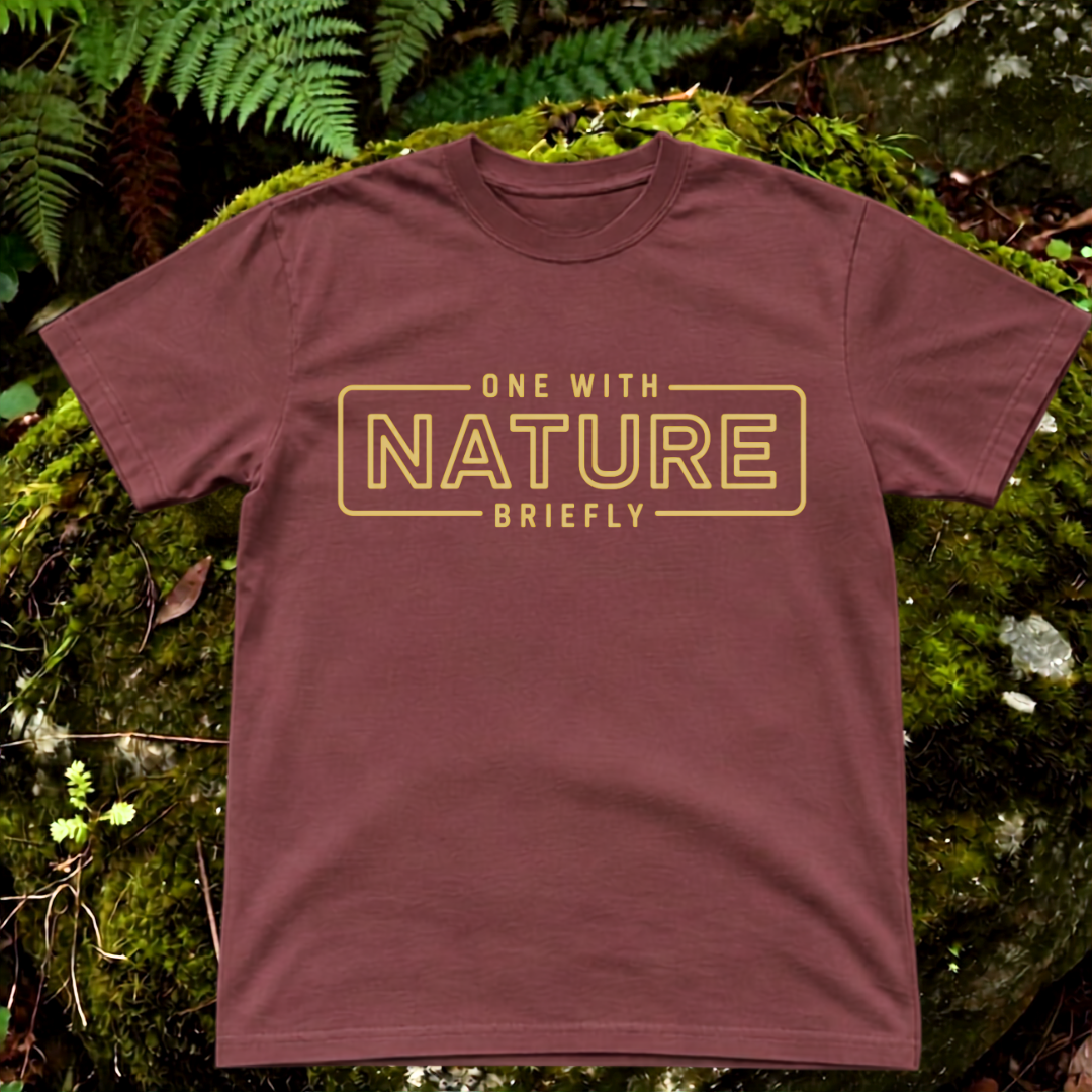 one with nature briefly.