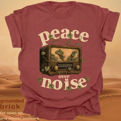 peace over noise