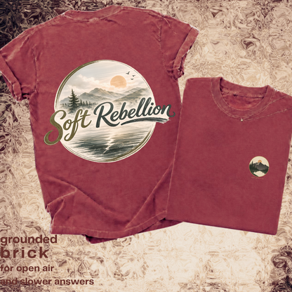 soft rebellion back heritage emblem.