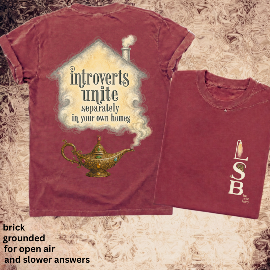 introverts unite separately in your own homes.