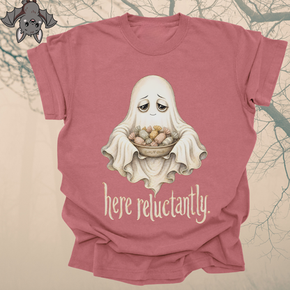 here reluctantly.