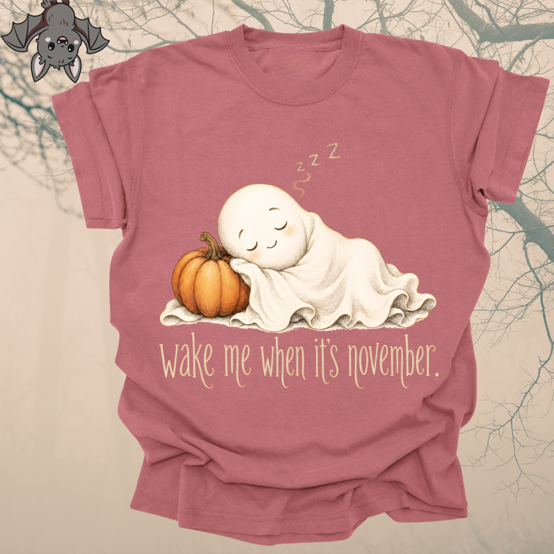 wake me when it's november.