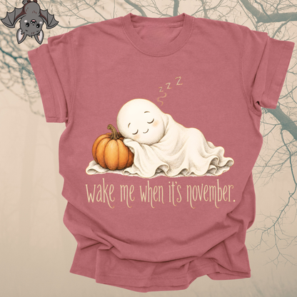 wake me when it's november.