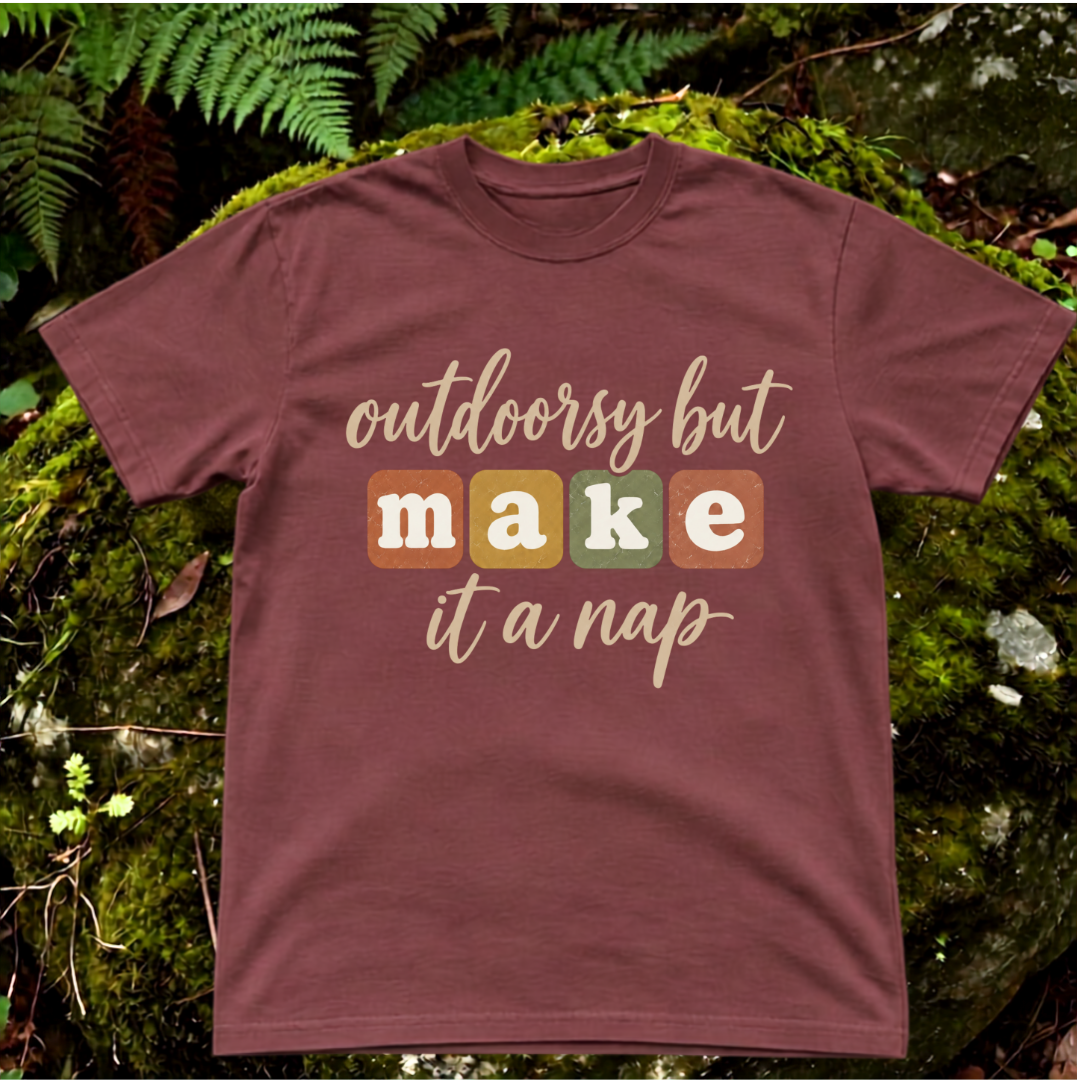 outdoorsy, but make it a nap.