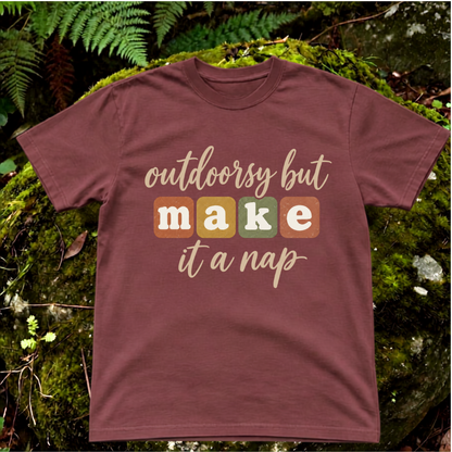 outdoorsy, but make it a nap.