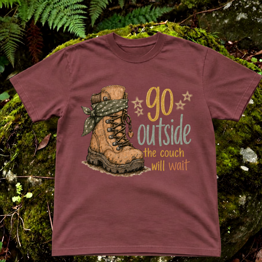go outside. the couch will wait.
