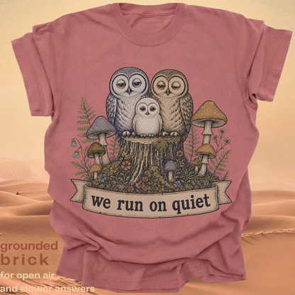 we run on quiet.