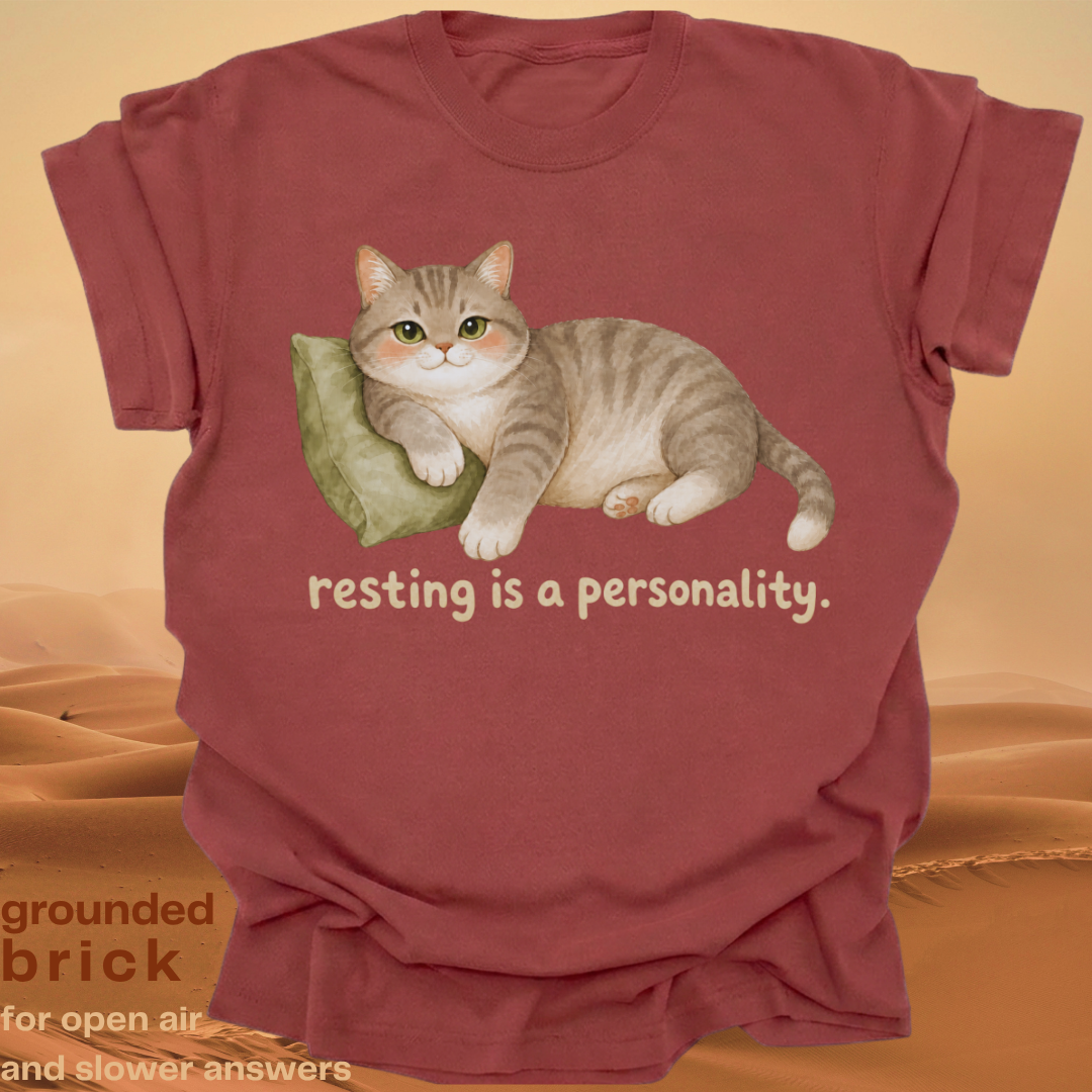resting is a personality.