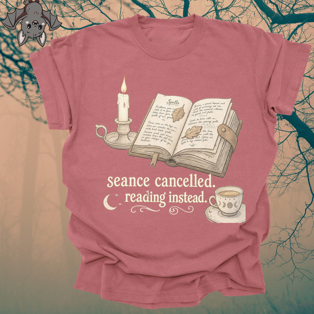 seance cancelled reading instead.