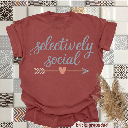 selectively social.