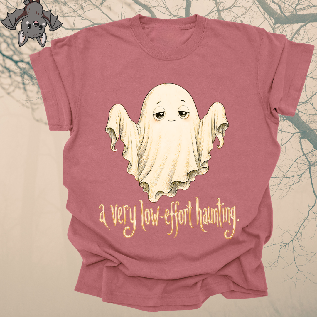 a very low-effort haunting.