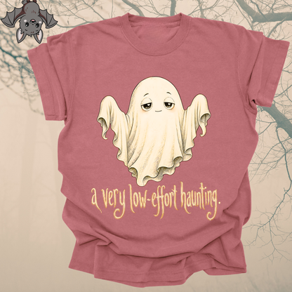a very low-effort haunting.