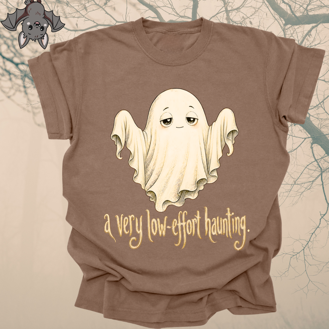 a very low-effort haunting.