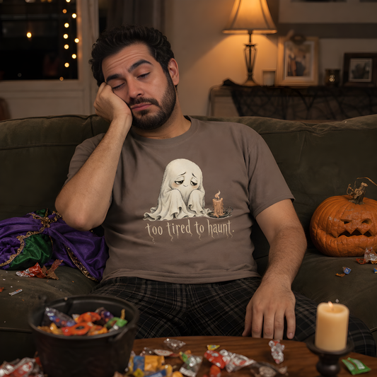 too tired to haunt.