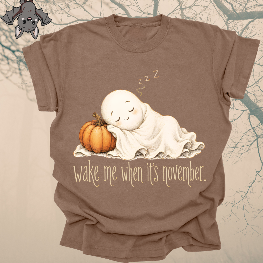 wake me when it's november.
