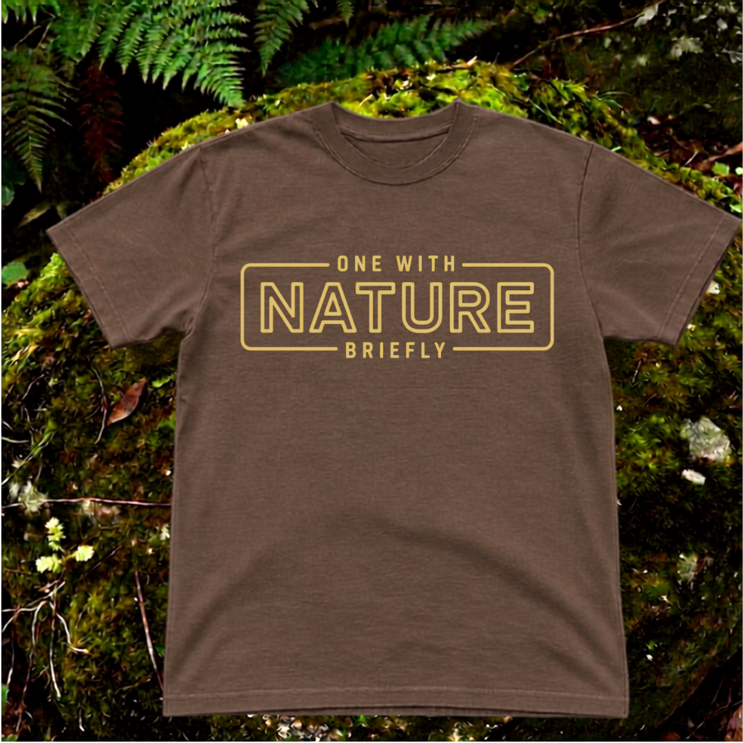 one with nature briefly.