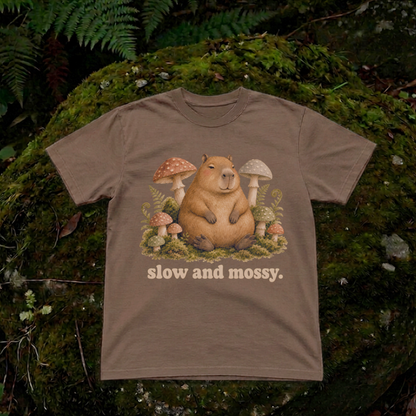 slow and mossy.