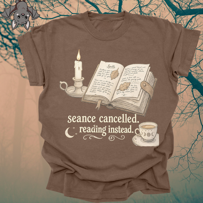 seance cancelled reading instead.