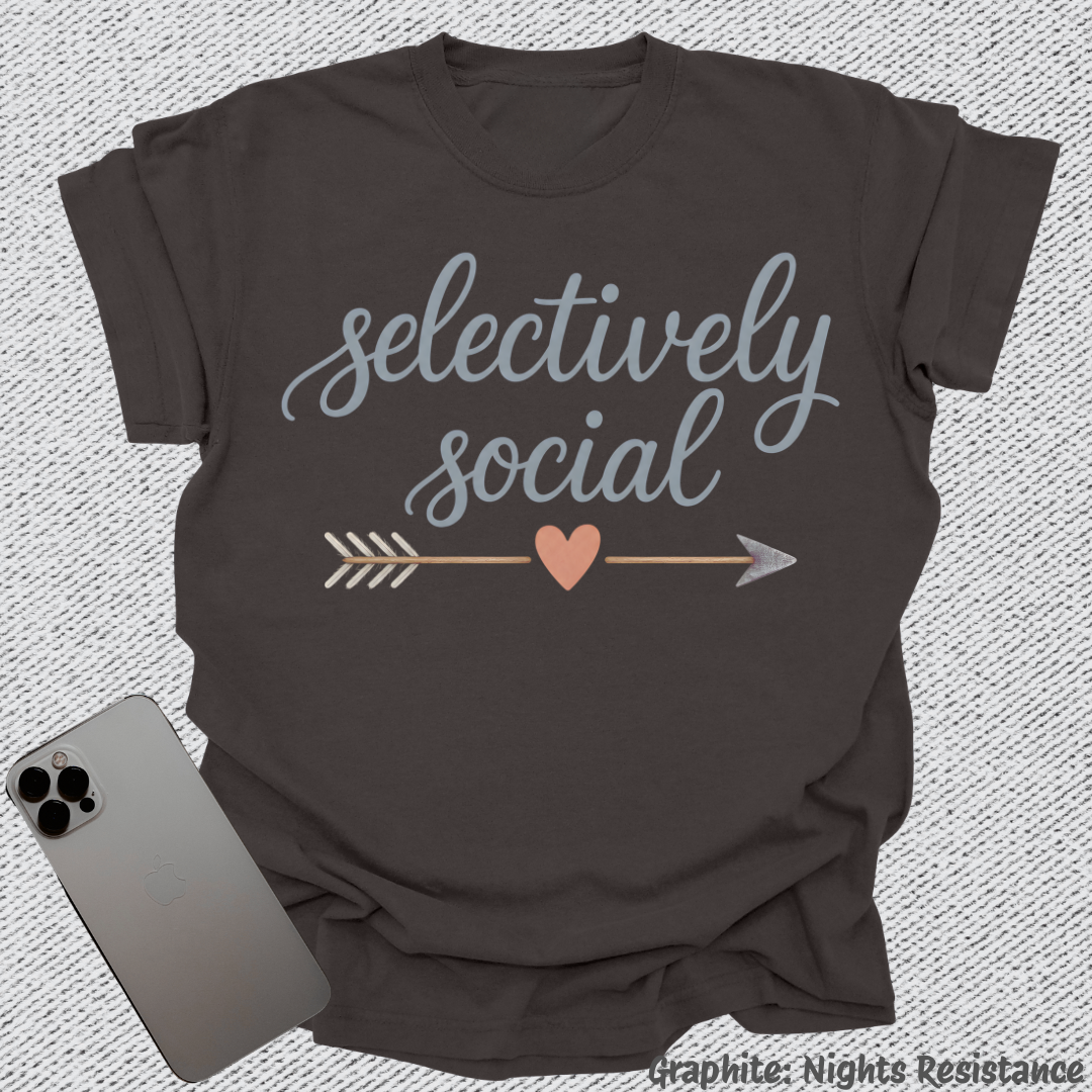 selectively social.