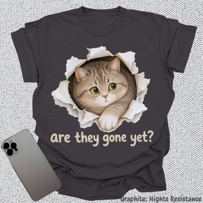 are they gone yet?