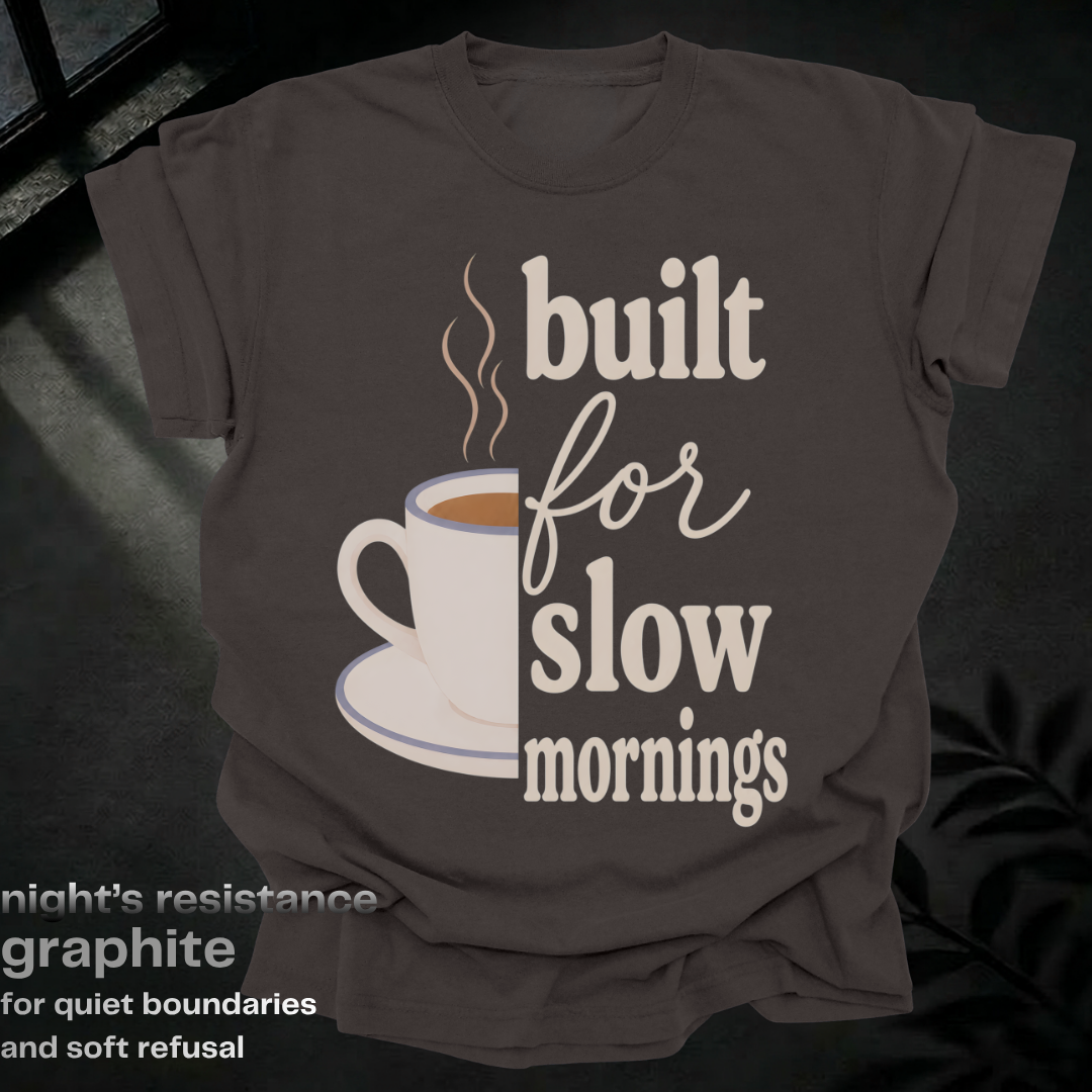 built for slow mornings.
