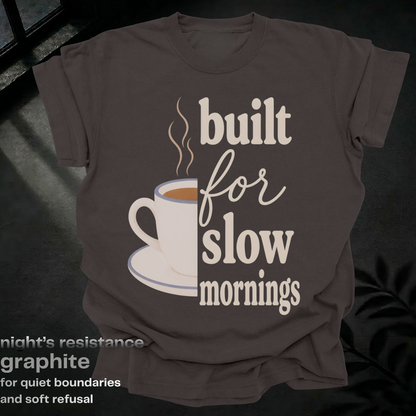 built for slow mornings.