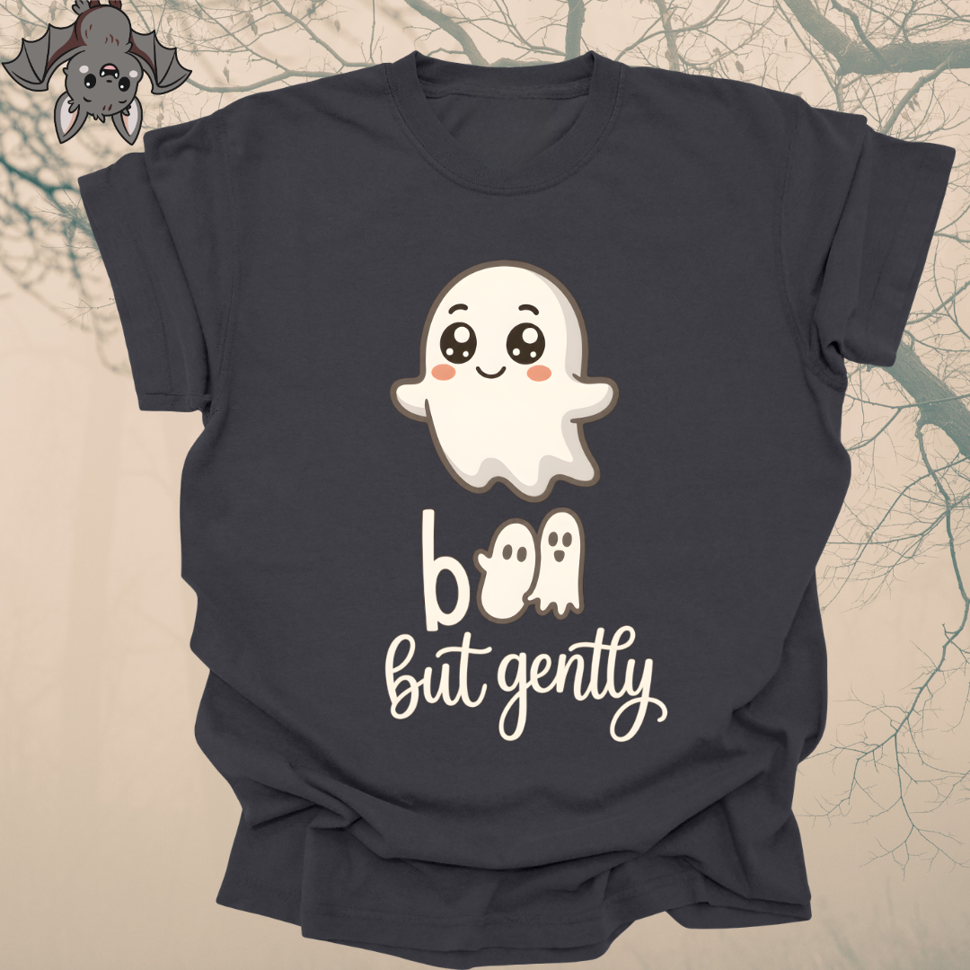 boo, but gently.