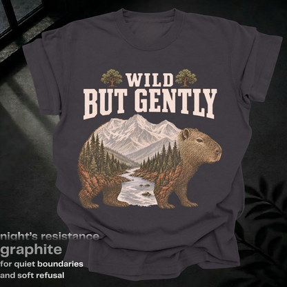 wild but gently.