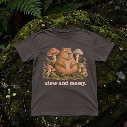 slow and mossy.