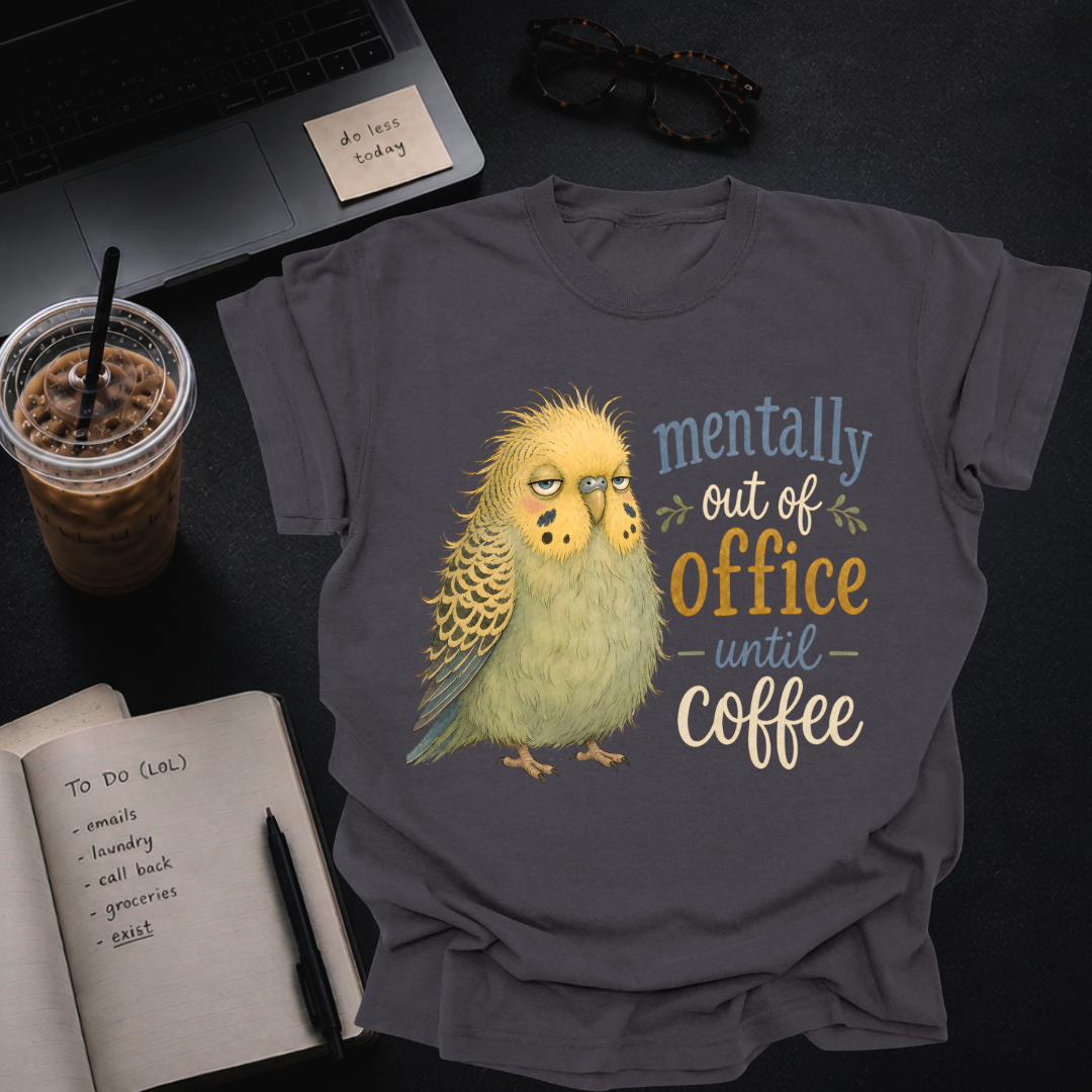 mentally out of office until coffee.