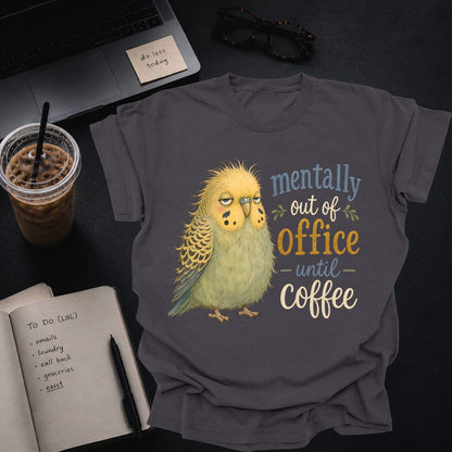 mentally out of office until coffee.